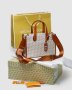 Сумка Michael Kors GIGI LG Grab Tote Ivory (1)