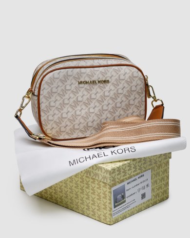 Сумка Michael Kors Camera Bag Ivory - SvitStyle