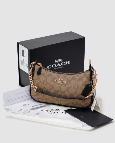 Сумка Coach Teri Shoulder Bag In Signature Canvas - SvitStyle