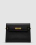 ???? Saint Laurent Manhattan Medium Leather Shoulder Bag Black (1)