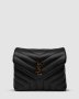 ???? Saint Laurent Toy LouLou In Quilted Leather Black/Gold (1)