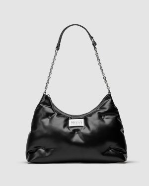 Сумка Maison Margiela Black Glam Slam Large Shoulder Bag - 8634018 - SvitStyle