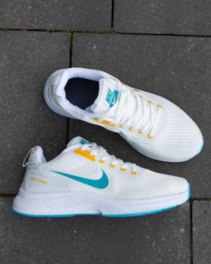 Кросівки Nike Zoom White Blue Yellow 41р - 8634036 - SvitStyle