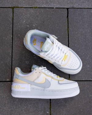 Кросівки Nike Air Force 1 Shadow White Yellow (рр 36-40) - 8634040 - SvitStyle