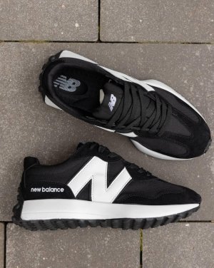 Кроссівки New Balance 327 Black White (рр 41-46) - 8634080 - SvitStyle