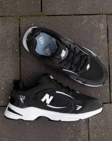 Кросівки New Balance 725 Black White (рр 40-41) - SvitStyle