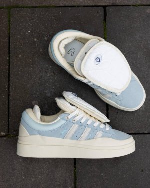 Кросівки Adidas Campus x Bad Bunny Blue White (рр 36-41) - 8634155 - SvitStyle