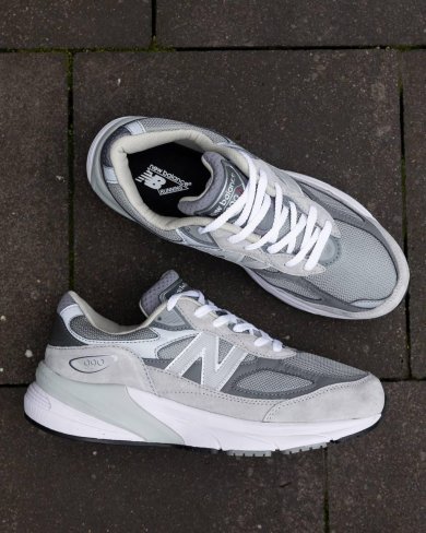 Кросівки New Balance 990v6 Grey White (рр 36-45) - SvitStyle