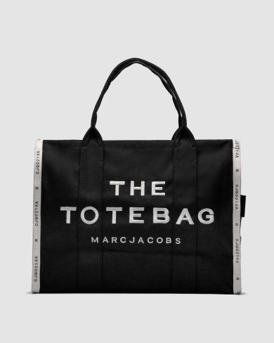 Сумка Marc Jacobs The Jacquard Large Tote Bag Black - SvitStyle