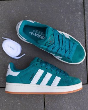 Кросівки Adidas Campus Dark Green White (рр 36-41) - 8634193 - SvitStyle