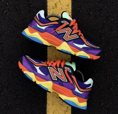 Кросівки New Balance 9060 PRISM PURPLE Multicolor (рр 36-40) - SvitStyle