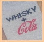 Шкарпетки Whisky+Cola 36-41 бавовняні сірі - 8634376 - SvitStyle