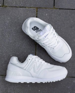 Кросівки New Balance 574 White (рр 36-41) - 8634518 - SvitStyle