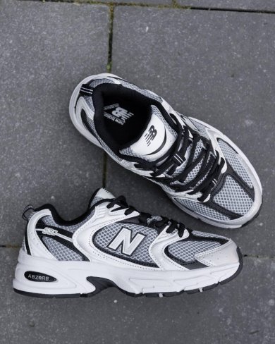 Кросівки New Balance 530 White Black (рр 37-40) - SvitStyle