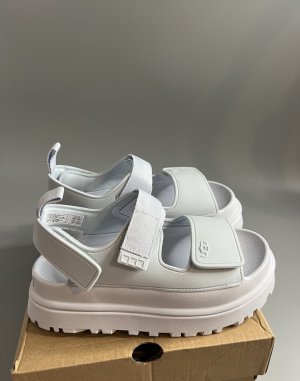 Босоніжки на платформі Ugg Goldenglow Sandals White (рр 36-41) - 8634670 - SvitStyle