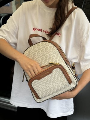 Рюкзак Michael Kors Backpack Ivory - 8634681 - SvitStyle