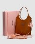 Сумка Miu Miu Ivy Leather Bag Brown (1)