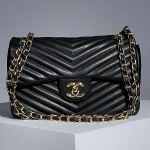 Chanel 2.55 Black Gold - 8634809 - SvitStyle