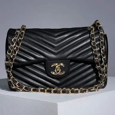 Chanel 2.55 Black Gold - SvitStyle