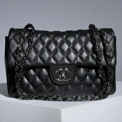 Chanel 2.55 Total Black - SvitStyle