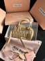 Сумка MiuMiu Arcadie Matelassé Nappa Leather Bag Beige (1)