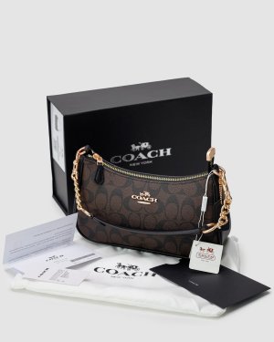 Сумка Coach Teri Shoulder Bag In Signature Canvas - 8634945 - SvitStyle