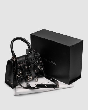 Сумка Balenciaga Hourglass X Le Cagole Black - 8634955 - SvitStyle