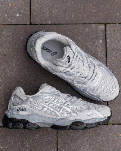 Кросівки Asics Gel-NYC Grey Black (рр 41-45) - SvitStyle