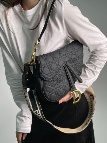 Сумка Saddle Bag in Ultra Matte Black - SvitStyle