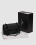 Сумка Chanel Classic 2.55 Medium Double Flap in Black (1)