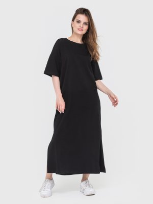 Сукня для жінок довга з коротким рукавом літня, L - 8579007 - SvitStyle